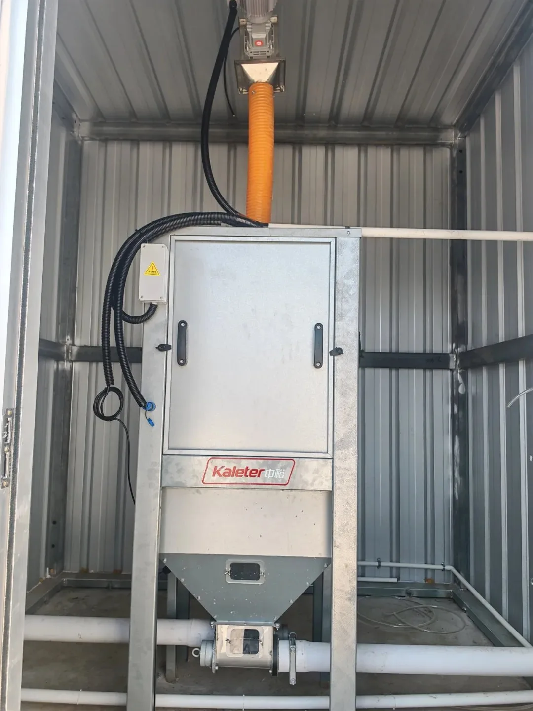 Electronic batch weighing unit