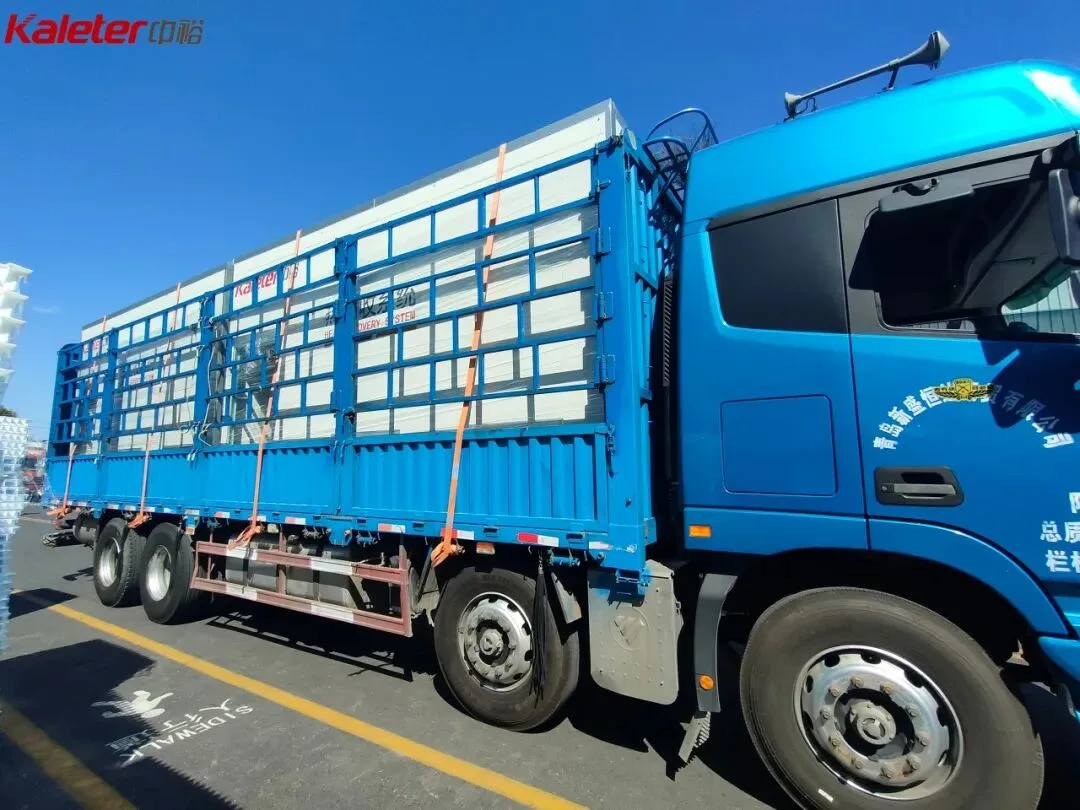 Heat recovery units loaded for shipment
