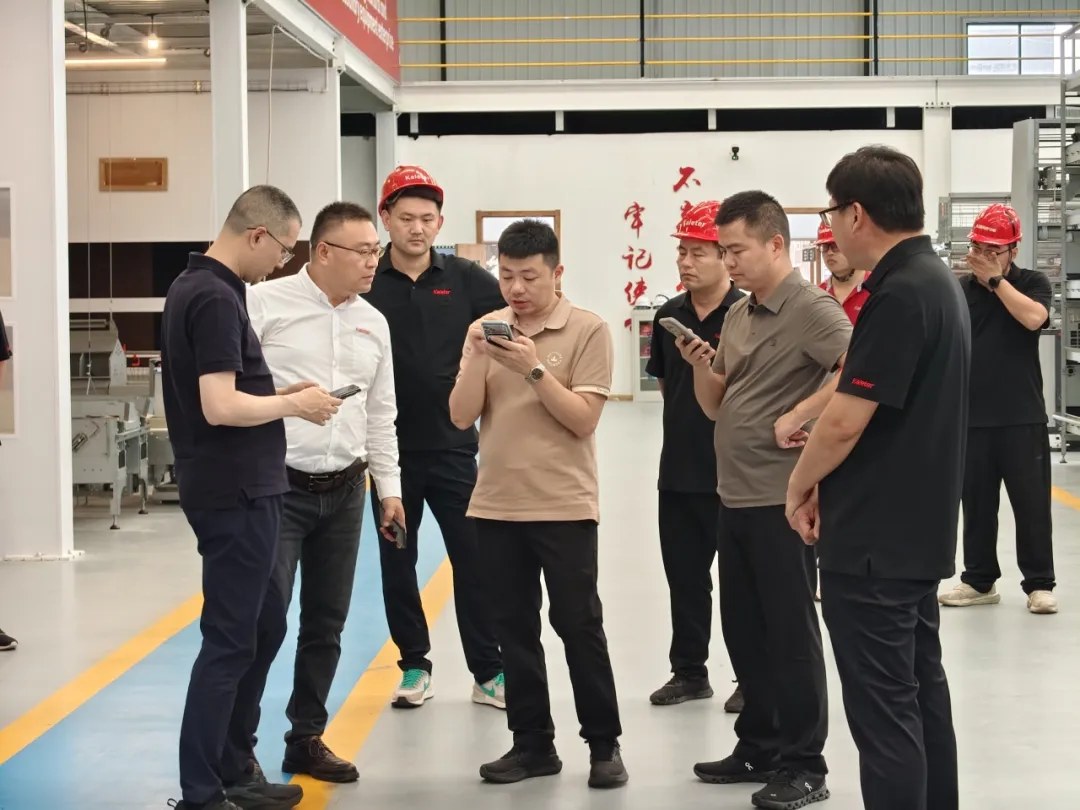 Shenglong Group delegation with Kaleter team