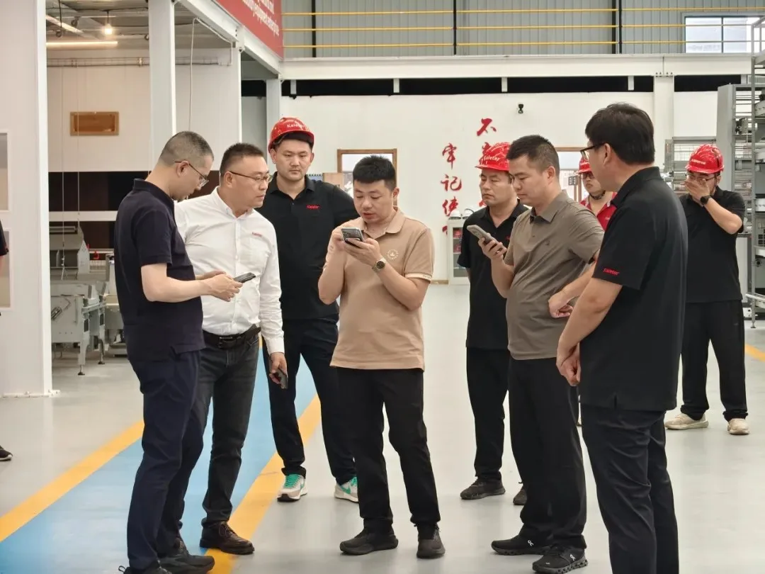 Shenglong Group delegation with Kaleter team