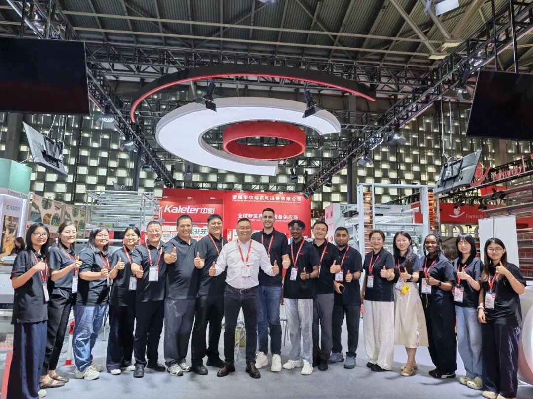 The Kaleter team at the VIV Select China 2026 booth in Shanghai