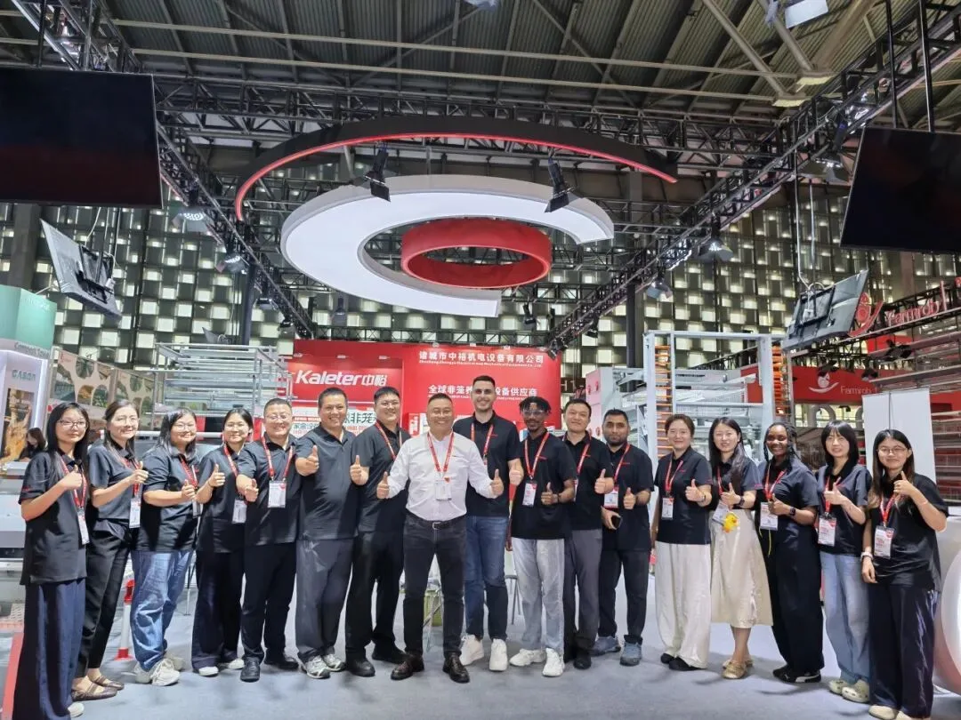 The Kaleter team at the VIV Select China 2026 booth in Shanghai