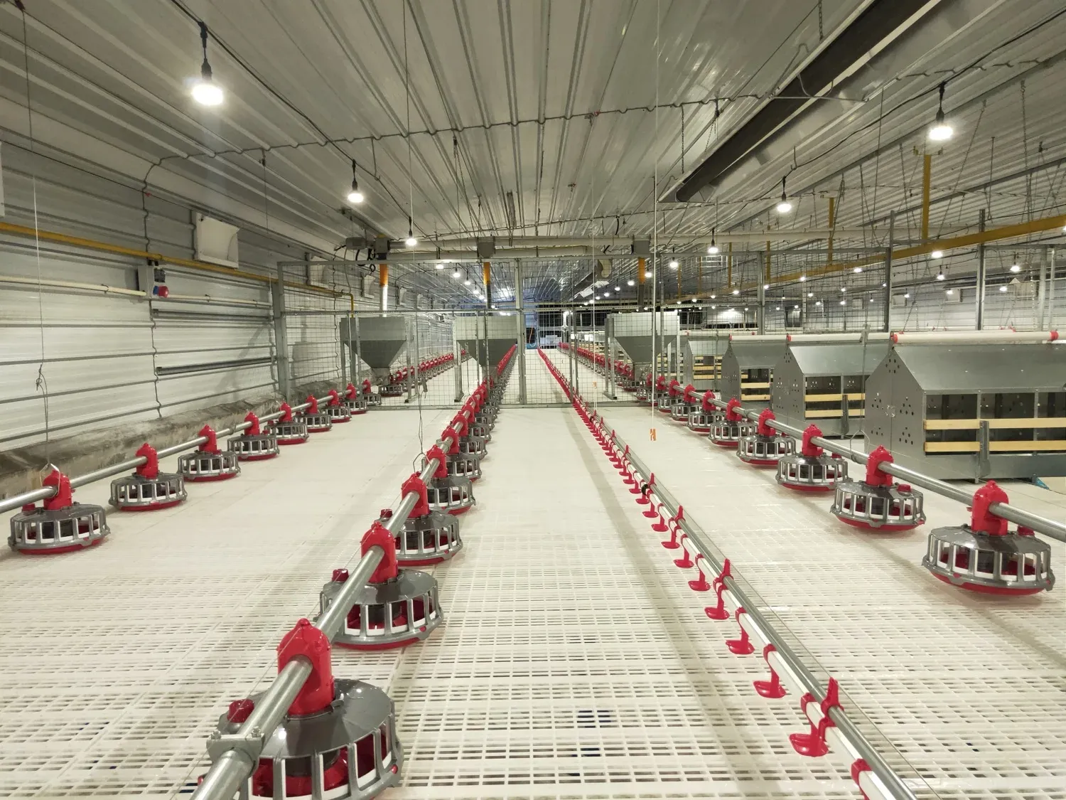 Pan feed line